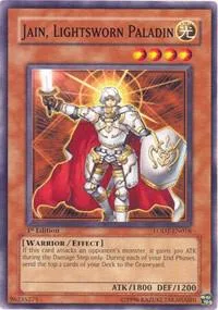 Jain, Lightsworn Paladin LODT-EN018 Yu-Gi-Oh card from Light of Destruction