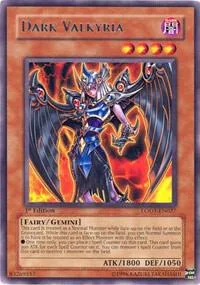 Dark Valkyria LODT-EN027 Yu-Gi-Oh card from Light of Destruction