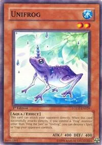 Unifrog LODT-EN029 1st Edition Yu-Gi-Oh card from Light of Destruction