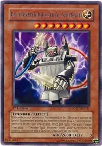 Batteryman Industrial Strength LODT-EN031 1st Edition Yu-Gi-Oh card from Light of Destruction