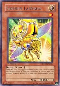 Golden Ladybug LODT-EN036 Unlimited Yu-Gi-Oh card from Light of Destruction