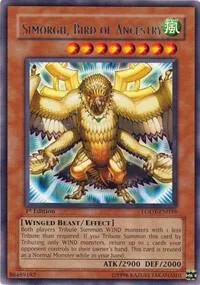 Simorgh, Bird of Ancestry LODT-EN039 Yu-Gi-Oh card from Light of Destruction