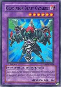 Gladiator Beast Gyzarus LODT-EN044 LODT 1st Edition Yu-Gi-Oh card from Light of Destruction