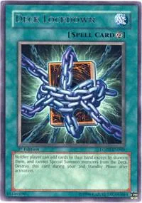 Deck Lockdown LODT-EN060 1st Edition Yu-Gi-Oh card from Light of Destruction
