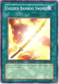 Golden Bamboo Sword LODT-EN062 Yu-Gi-Oh card from Light of Destruction