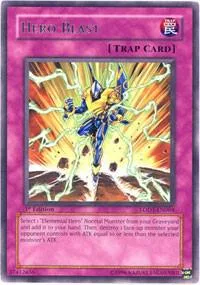 Hero Blast LODT-EN064 Yu-Gi-Oh card from Light of Destruction
