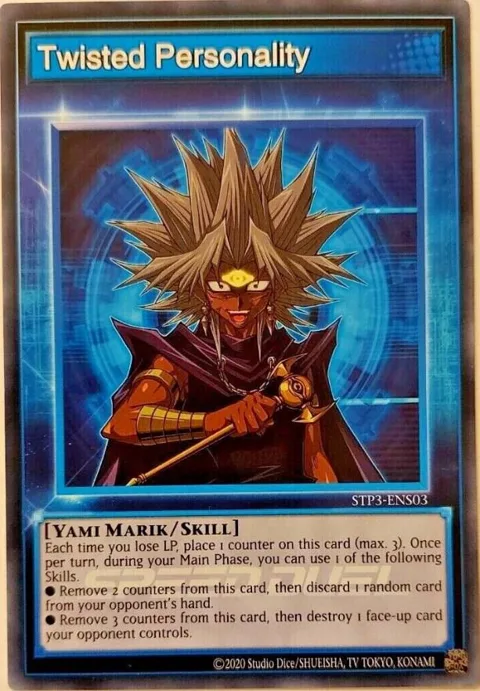 Twisted Personality STP3-ENS03 Yu-Gi-Oh card from Speed Duel: Tournament Pack 3
