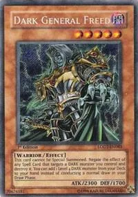 Dark General Freed LODT-EN083 LODT Unlimited Yu-Gi-Oh card from Light of Destruction