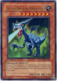 Super-Ancient Dinobeast LODT-EN088 Yu-Gi-Oh card from Light of Destruction
