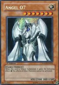 Angel O7 LODT-EN092 LODT 1st Edition Yu-Gi-Oh card from Light of Destruction
