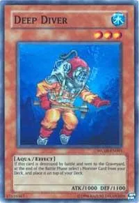 Deep Diver WC08-EN001 Yu-Gi-Oh card from World Championship 2008