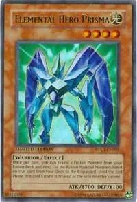 Elemental Hero Prisma DPCT-EN002 Yu-Gi-Oh card from Duelist Pack Collection Tin