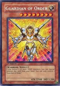Guardian of Order LODT-EN000 LODT 1st Edition Yu-Gi-Oh card from Light of Destruction