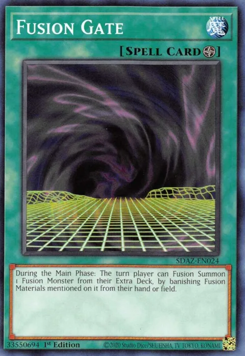 Fusion Gate SDAZ-EN024 Yu-Gi-Oh card from Structure Deck: Albaz Strike