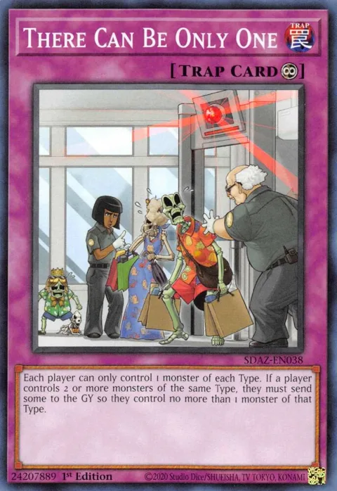There Can Be Only One SDAZ-EN038 Yu-Gi-Oh card from Structure Deck: Albaz Strike
