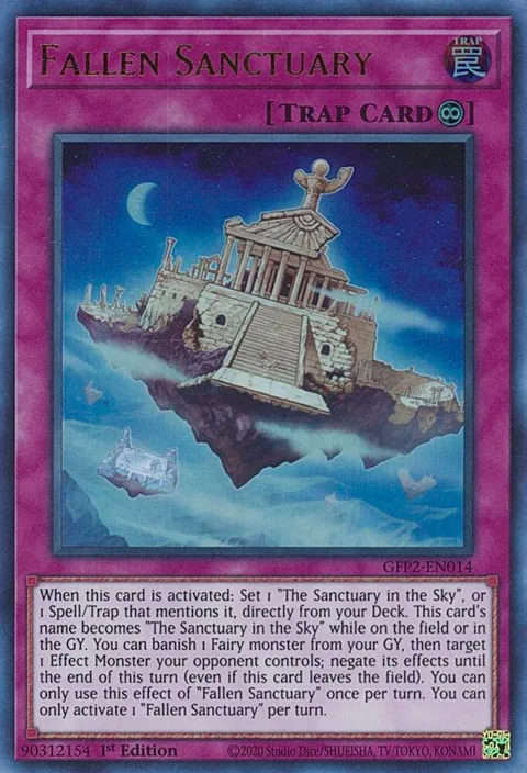 Fallen Sanctuary GFP2-EN014 Yu-Gi-Oh card from Ghosts From the Past: The 2nd Haunting