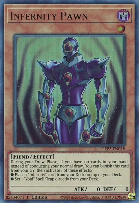 Infernity Pawn GFP2-EN018 Yu-Gi-Oh card from Ghosts From the Past: The 2nd Haunting