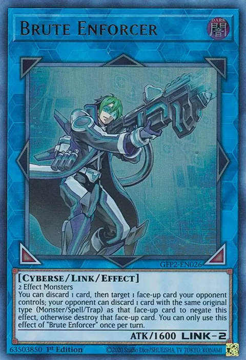 Brute Enforcer GFP2-EN026 Yu-Gi-Oh card from Ghosts From the Past: The 2nd Haunting