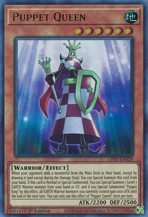 Puppet Queen GFP2-EN029 Yu-Gi-Oh card from Ghosts From the Past: The 2nd Haunting