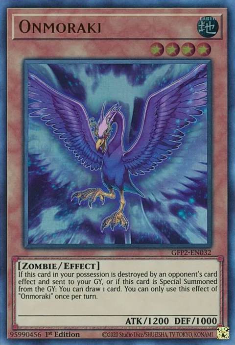 Onmoraki GFP2-EN032 Yu-Gi-Oh card from Ghosts From the Past: The 2nd Haunting