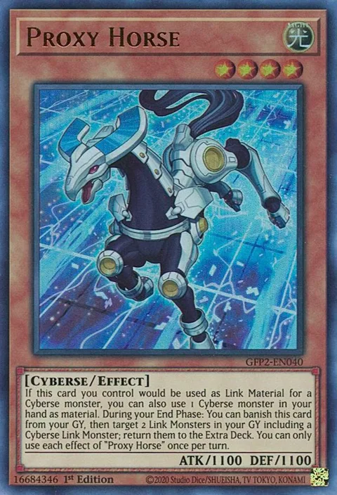 Proxy Horse GFP2-EN040 Yu-Gi-Oh card from Ghosts From the Past: The 2nd Haunting