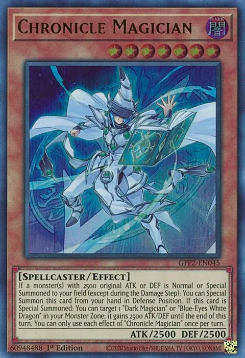 Chronicle Magician GFP2-EN045 Yu-Gi-Oh card from Ghosts From the Past: The 2nd Haunting
