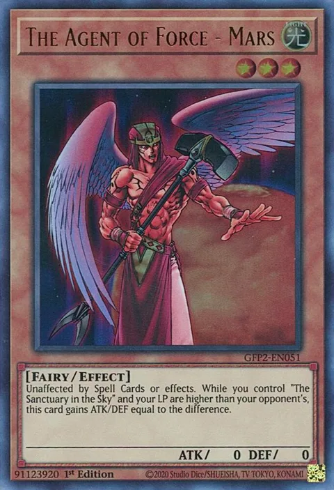 The Agent of Force - Mars GFP2-EN051 Yu-Gi-Oh card from Ghosts From the Past: The 2nd Haunting