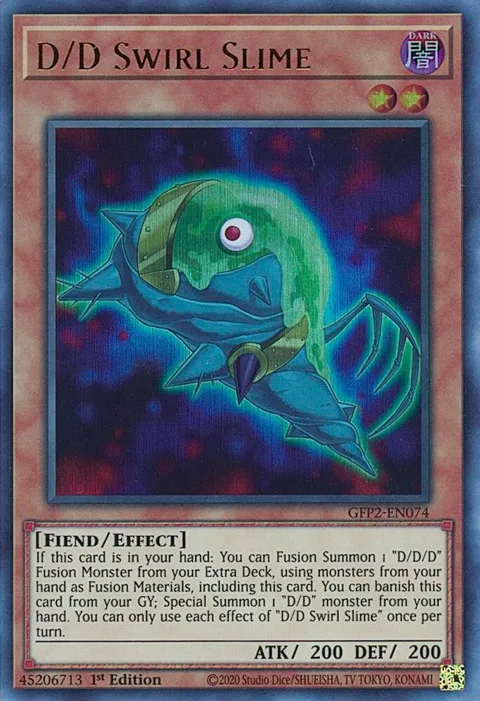 D/D Swirl Slime GFP2-EN074 Yu-Gi-Oh card from Ghosts From the Past: The 2nd Haunting