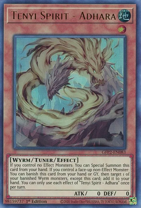 Tenyi Spirit - Adhara GFP2-EN083 Yu-Gi-Oh card from Ghosts From the Past: The 2nd Haunting