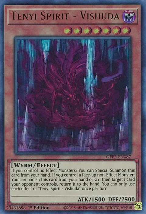 Tenyi Spirit - Vishuda GFP2-EN087 Yu-Gi-Oh card from Ghosts From the Past: The 2nd Haunting