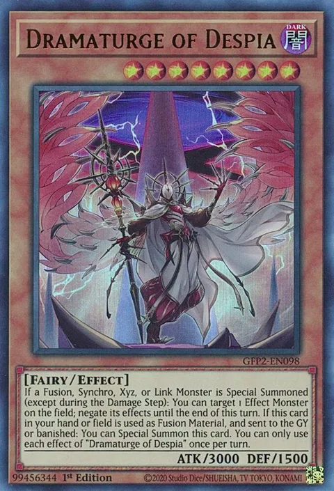 Dramaturge of Despia GFP2-EN098 Yu-Gi-Oh card from Ghosts From the Past: The 2nd Haunting