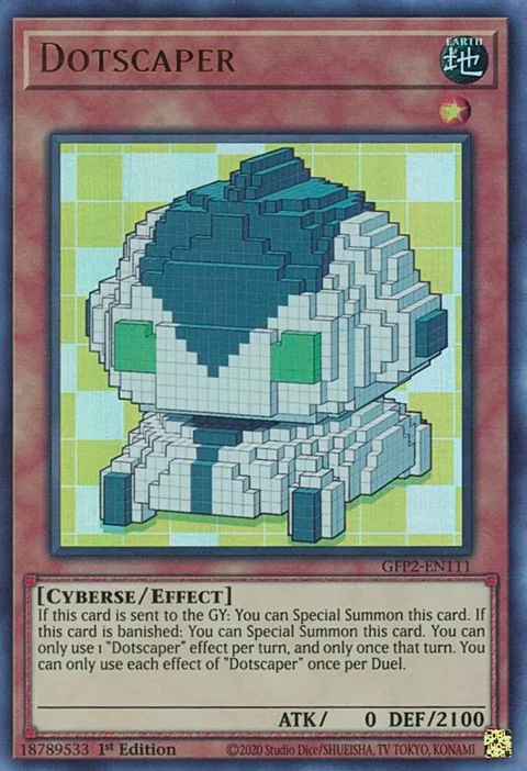 Dotscaper GFP2-EN111 Yu-Gi-Oh card from Ghosts From the Past: The 2nd Haunting