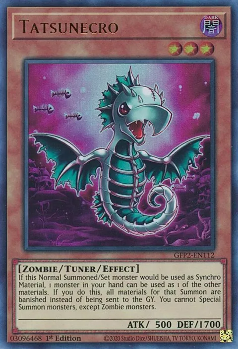 Tatsunecro GFP2-EN112 Yu-Gi-Oh card from Ghosts From the Past: The 2nd Haunting