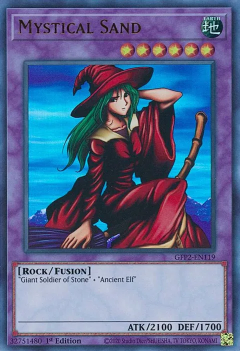 Mystical Sand GFP2-EN119 Yu-Gi-Oh card from Ghosts From the Past: The 2nd Haunting