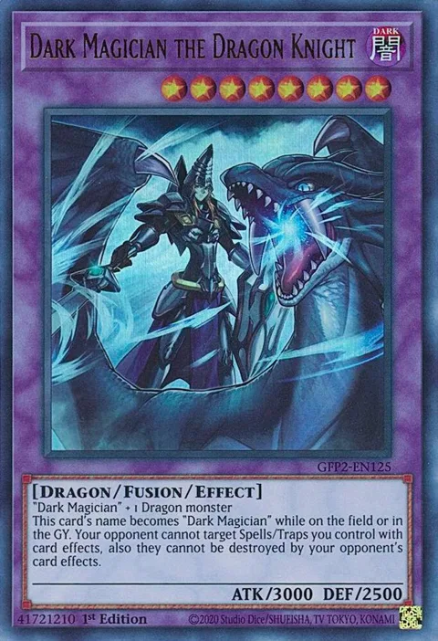 Dark Magician the Dragon Knight GFP2-EN125 Yu-Gi-Oh card from Ghosts From the Past: The 2nd Haunting