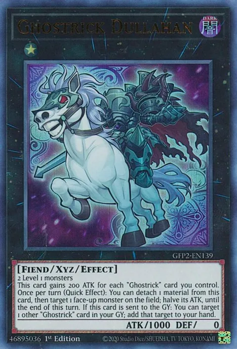 Ghostrick Dullahan GFP2-EN139 Yu-Gi-Oh card from Ghosts From the Past: The 2nd Haunting