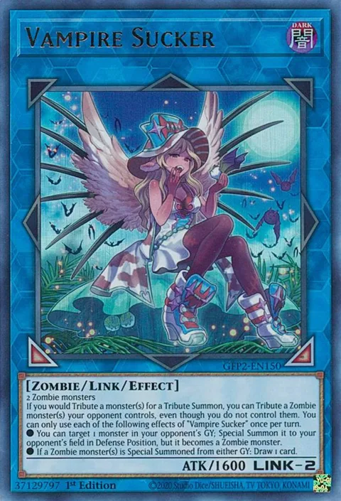 Vampire Sucker GFP2-EN150 Yu-Gi-Oh card from Ghosts From the Past: The 2nd Haunting