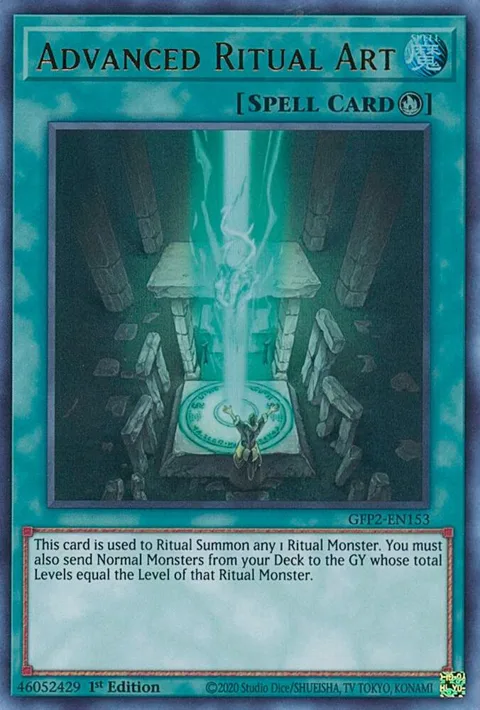 Advanced Ritual Art GFP2-EN153 Yu-Gi-Oh card from Ghosts From the Past: The 2nd Haunting