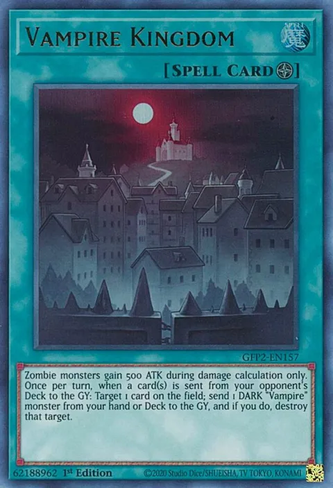Vampire Kingdom GFP2-EN157 Yu-Gi-Oh card from Ghosts From the Past: The 2nd Haunting