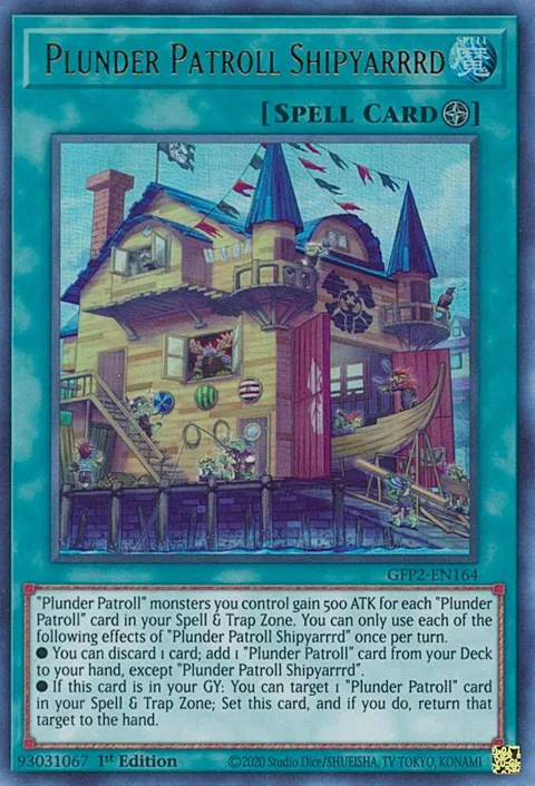Plunder Patroll Shipyarrrd GFP2-EN164 Yu-Gi-Oh card from Ghosts From the Past: The 2nd Haunting