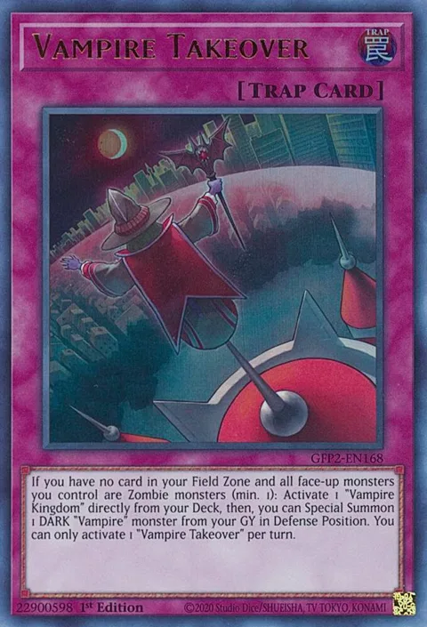 Vampire Takeover GFP2-EN168 Yu-Gi-Oh card from Ghosts From the Past: The 2nd Haunting
