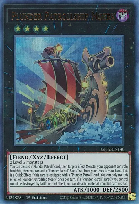 Plunder Patrollship Moerk GFP2-EN148 Yu-Gi-Oh card from Ghosts From the Past: The 2nd Haunting