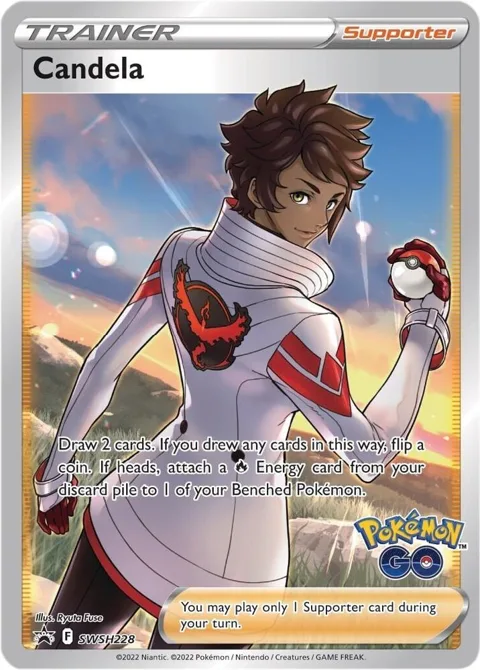 Candela #SWSH228 Holofoil Pokémon card from Sword & Shield Promo Cards