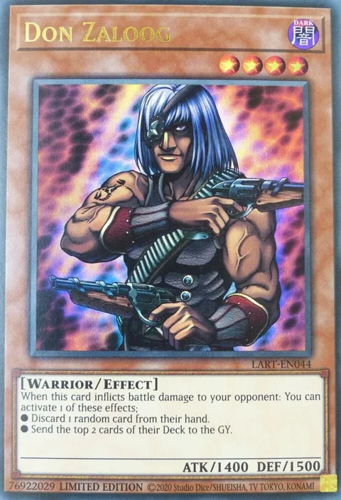 Don Zaloog LART-EN044 Yu-Gi-Oh card from The Lost Art Promotion