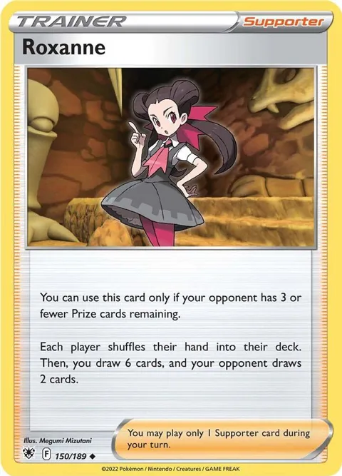 Roxanne #150/189 Pokémon card from Astral Radiance