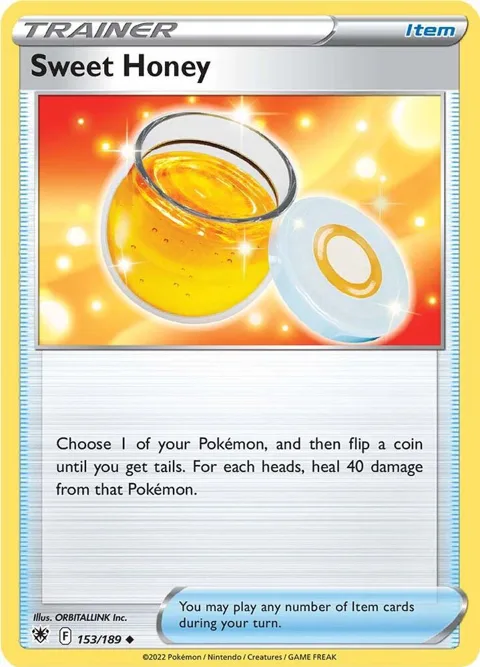 Sweet Honey #153/189 Pokémon card from Astral Radiance