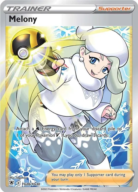 Melony #TG26/TG30 Holofoil Pokémon card from Astral Radiance Trainer Gallery