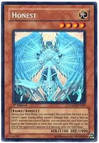 Honest Ghost Rare LODT-EN001 LODT 1st Edition Yu-Gi-Oh card from Light of Destruction