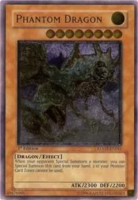 Phantom Dragon Ultimate Rare LODT-EN041 LODT 1st Edition Yu-Gi-Oh card from Light of Destruction