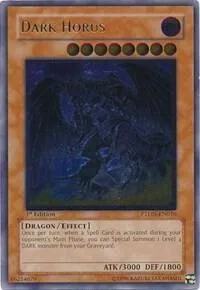 Dark Horus Ultimate Rare PTDN-EN016 1st Edition Yu-Gi-Oh card from Phantom Darkness